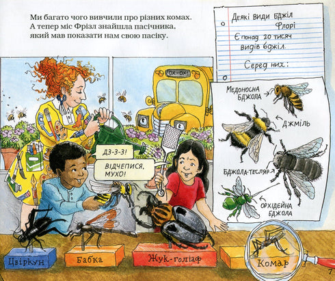 Чарівний шкільний автобус. У вулику