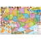 Illustrated Map of Ukraine. Administrative Division. Scale 1:2,200,000 Format A-2