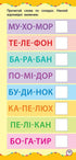 The Fastest Way. Learn to Read by Syllables