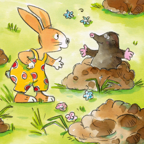 Нюшик розпитує тварин