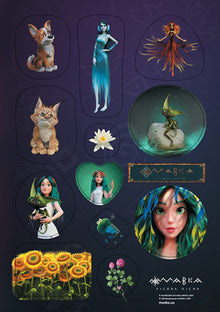 Adventures of Mavka (stickers) (Ukrainian Edition)