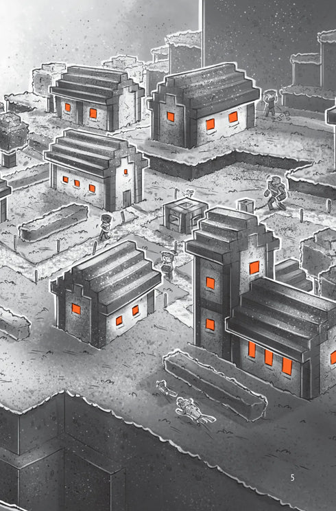 Village. Stranded on the Emerald Island