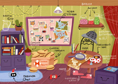 Жозефіна горішок. Білочка-детективка