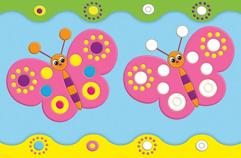 Розвивальні наліпки для малюків. Метелик (закінчився тираж)