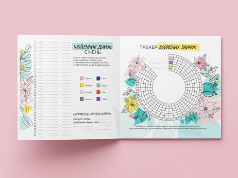 Щоденник натхнення та мотивації для жінки "Моя нова історія"
