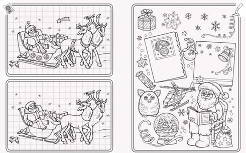 Велика книга розмальовок. Новий рік